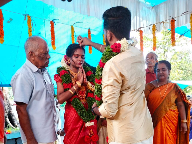 Marriage of our daughter Maya M & Vishnu Udayan on May 23 2024